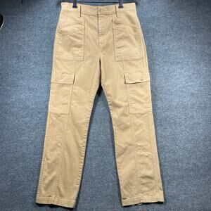 Madewell Tan Wide Leg Pants